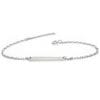 Bracelet Kda argent laque blanche fond blanc design raffine moderne