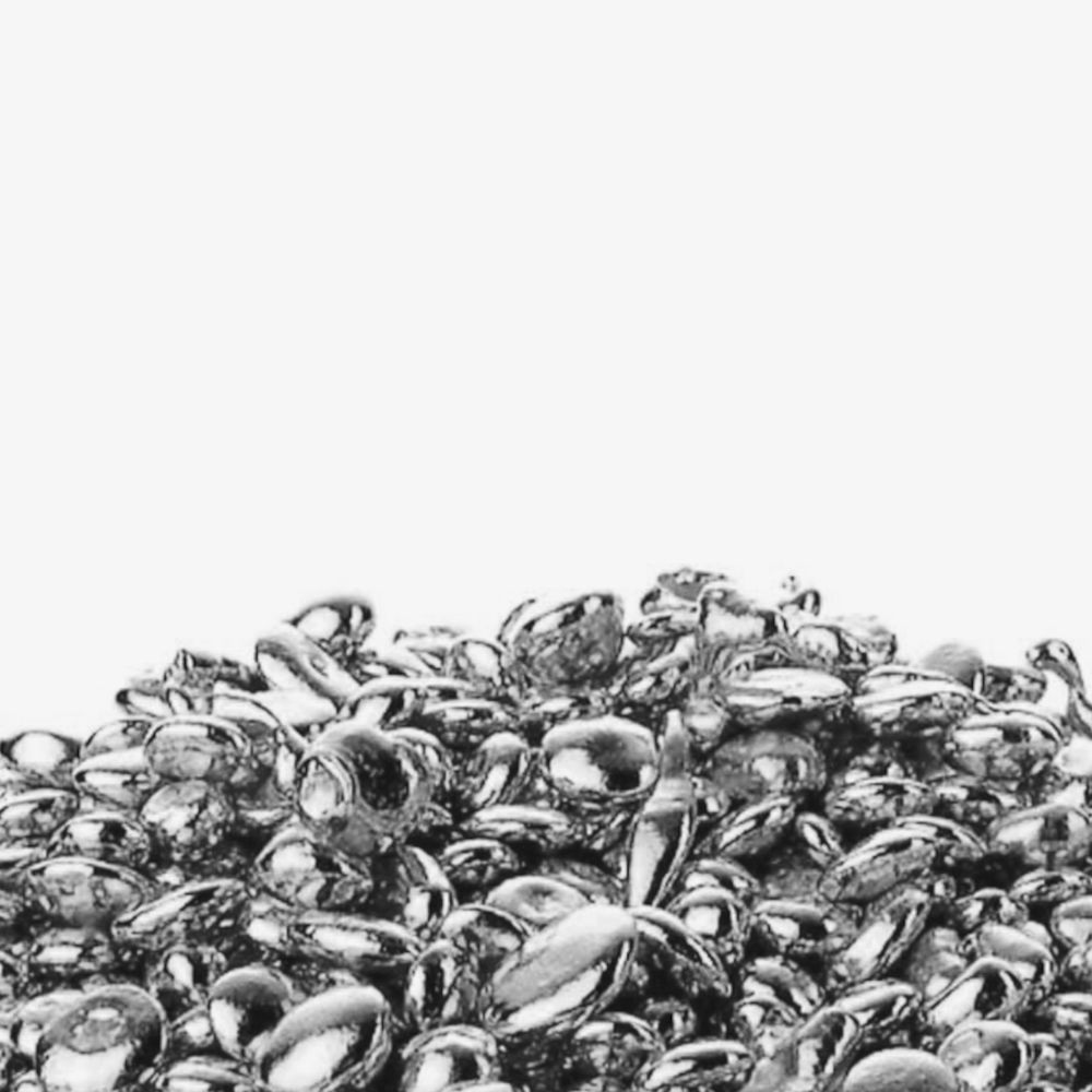 Grenaille d'argent 925 recyclé, matière première éthique utilisée par Auclair-Création.