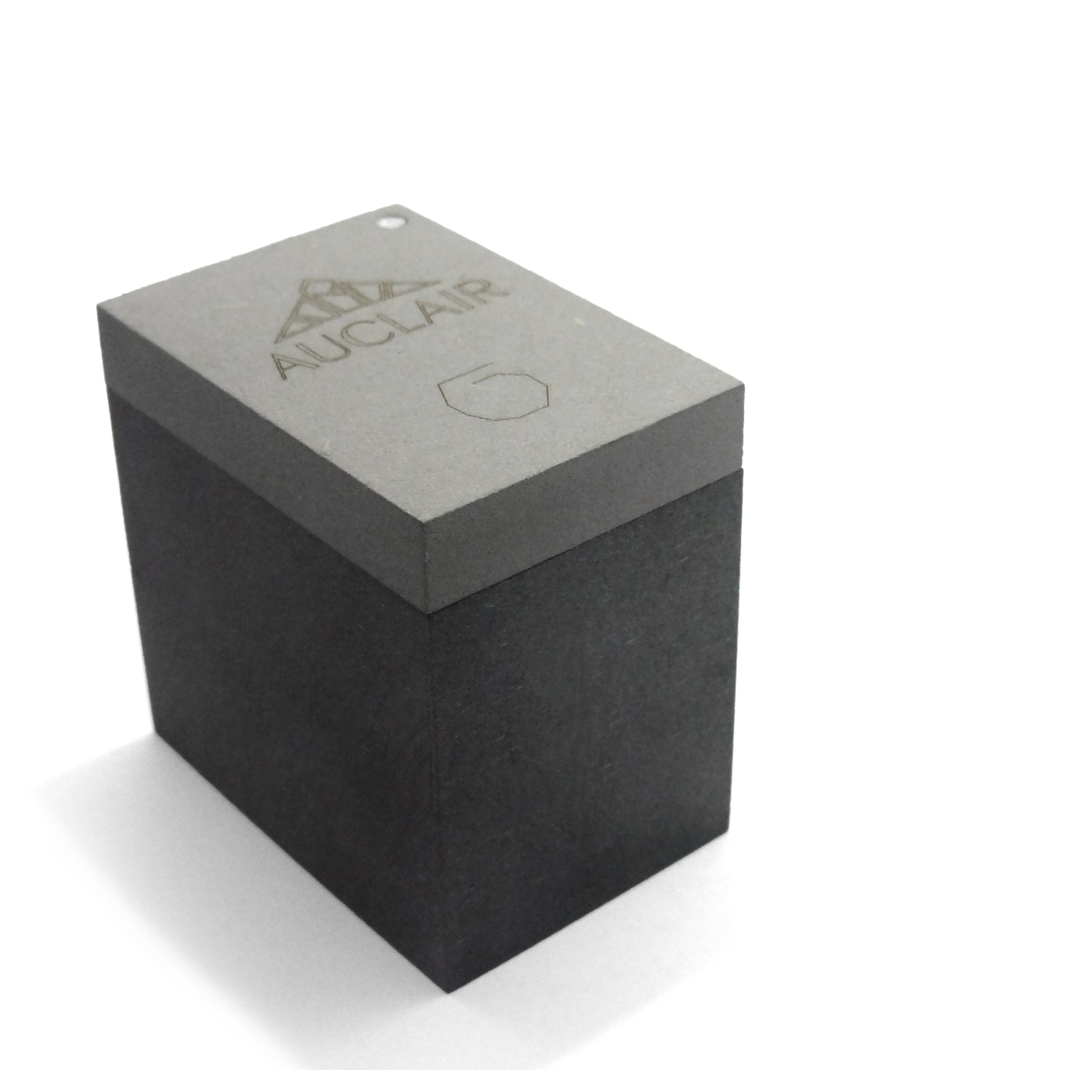 ecrin boite bois ferme bague laje argent recycle packaging durable